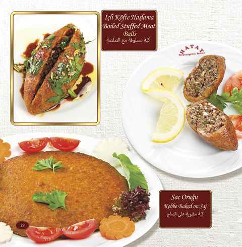 MENU - Hatay Medeniyetler Sofrası