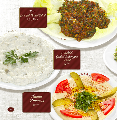 MENU - Hatay Medeniyetler Sofrası