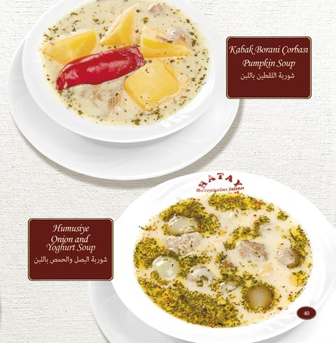 MENU - Hatay Medeniyetler Sofrası